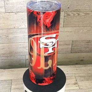 San Francisco 49ers Stainless steel handmade Tumbler 20oz